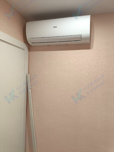 Мульти-сплит Haier Coral на 3 комнаты с наружным блоком на полу балкона — фото 2