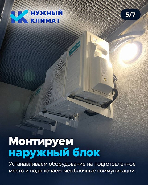 Монтаж кондиционера — это не просто два блока: этапы работ на реальных объектах — фото 5
