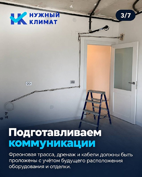 Монтаж кондиционера — это не просто два блока: этапы работ на реальных объектах — фото 3