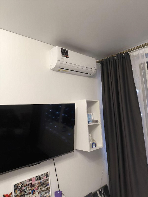 Кондиционер Kadzoku Inverter с трассой в кабель-канале — отзыв клиента — фото 1