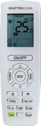 Настенная сплит-система Quattroclima QV-LA24WBE/QN-LA24WBE