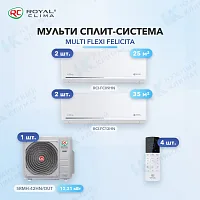 Мульти-сплит система Royal Clima RCI-FC09HN (x2) + RCI-FC12HN (x2) / 5RMH-42HN/OUT